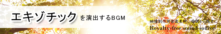 カテゴリ_曲調_エキゾチック