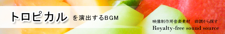 カテゴリ_曲調_トロピカル